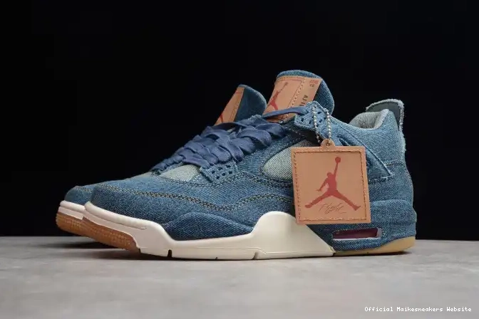 Official Maikesneakers Air Nike Levi's x 4 Jordan Denim AO2571-401 0415